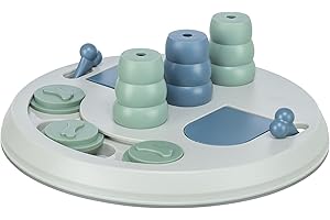 Trixie Dog Activity Flip Board XXL Niveau 2 Jeu de stratégie Jouet Puzzle intermédiaire pour Chien Enrichissement et Jeu interactif Jouet à friandises pour Chien