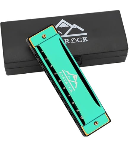 Lot De 4 Harmonicas Diatoniques En Bois 16 Trous - Cadeau Musical Pour Enfants Et Débutants