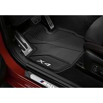 BMW, Tappetini In Gomma Originali Per Tutte Le Condizioni Atmosferiche, Anteriori LHD, 2 Gran Tourer F46 Sport, Antracite/rosso