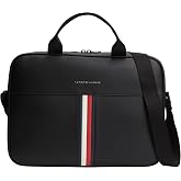 Tommy Hilfiger TH METRO COMPUTER BAG Erkek Bilgisayar &Ccedil;antası Black OS