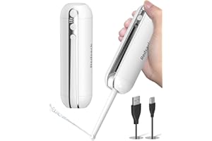 Redsack Bidet Portatile da Viaggio Elettrico, Ricaricabile USB-C Bidet 200ml, Bidet ad Alta Pressione Impermeabile IPX6 Carico Acqua Senza Smontaggio per Camper/L'igiene Intima/Postnatale Lenitiva