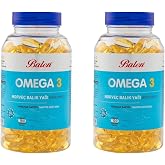 Balen Omega 3 Norve&ccedil; Balık Yağı Trigliserid 1380 Mg X 100 Kaps&uuml;l X2 Adet