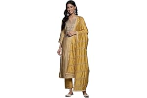 Parvdi Kurta-Set für Damen mit Dupatta, indischer Stil, Kurti Palazzo Hose, Set für Damen, Partykleidung