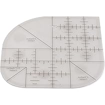 Règle Incurvée Et Douce Pour Pochoirs Et Couture Patchwork – Ensemble D'outils Avec Bords Ronds Et Angulaires Antidérapants