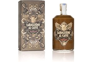 Liquore artigianale Zabaglione al Caffè Lolli Limited Edition con Astuccio serigrafato. Bottiglia da 700 ml. 17% vol
