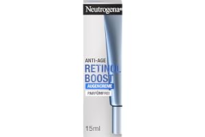 Neutrogena Retinol Boost ögonkräm 15 ml, oparfymerad anti-aging ögonvård med retinol, hyaluronsyra och antioxidant mot rynkor, mörka ringar och svullnader