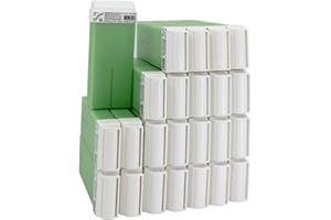 EpilWax Wachspatronen Set mit Warmwachspatronen zur Haarentfernung Enthaarungswachs 100 ml Roll-on Nachfüller (Aloe Vera, 24)