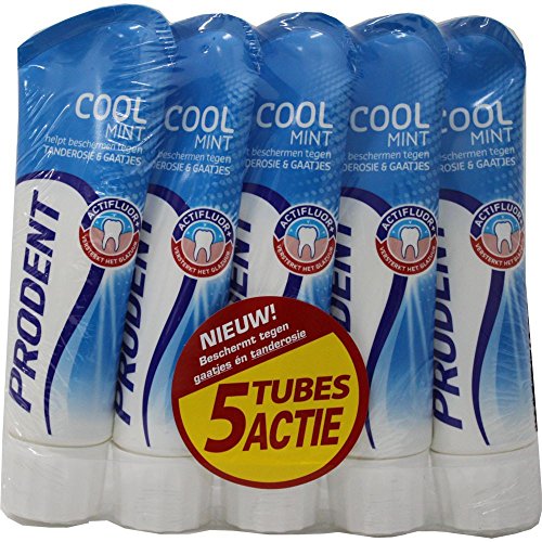 Preisvergleich Produktbild Prodent Zahnpasta Sterke tanden / Coolmint, 5 x 75ml