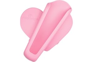 essence SAY IT WITH JUICY läppglanshållare Accessoires Nr. 01 (1pcs) | Läppglanshållare tillverkad av rosa silikon för att bära alla JUICY BOMB-läppglans