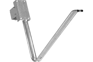 TechniSat AZ/EL-Halterung für SATMAN 850 PLUS (LNB und Sat-Schüssel Halter aus Aluminium) silber