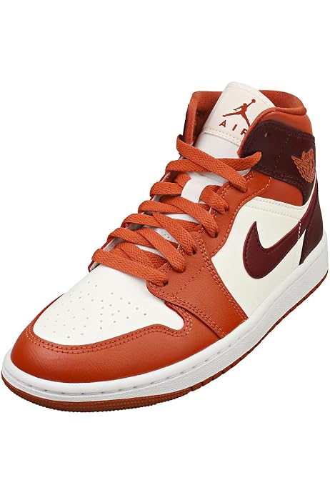 NIKE - Air Jordan 1 Mid Sail - BQ6472160 - Talla: 37.5 EU : Amazon.es: Moda