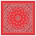 Produktbild The Bandana Company Western Bandana, Red
