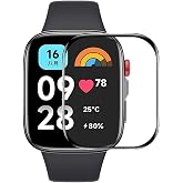 Forzacase Huawei Watch Fit 4 i&ccedil;in &Ccedil;er&ccedil;eveli Tam Kaplayan 3D Pet Ekran Koruyucu Film - FC016