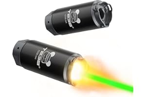 T238-Airsoft Tracer Unit Basisversion,Spitfire Tactical Tracer Unit für Airsoft/NERF/Gel Blaster, 14-mm-Gewindeadapter gegen den Uhrzeigersinn, 19 mm auf 16 mm Adapter und Inbusschlüssel