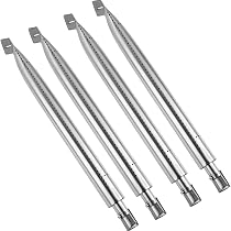 Set Di 4 Tubi Bruciatore In Acciaio Inox Da 40 Cm Per Broil King Baron 490 340 590 – Ricambio 18631 Per Barbecue A Gas