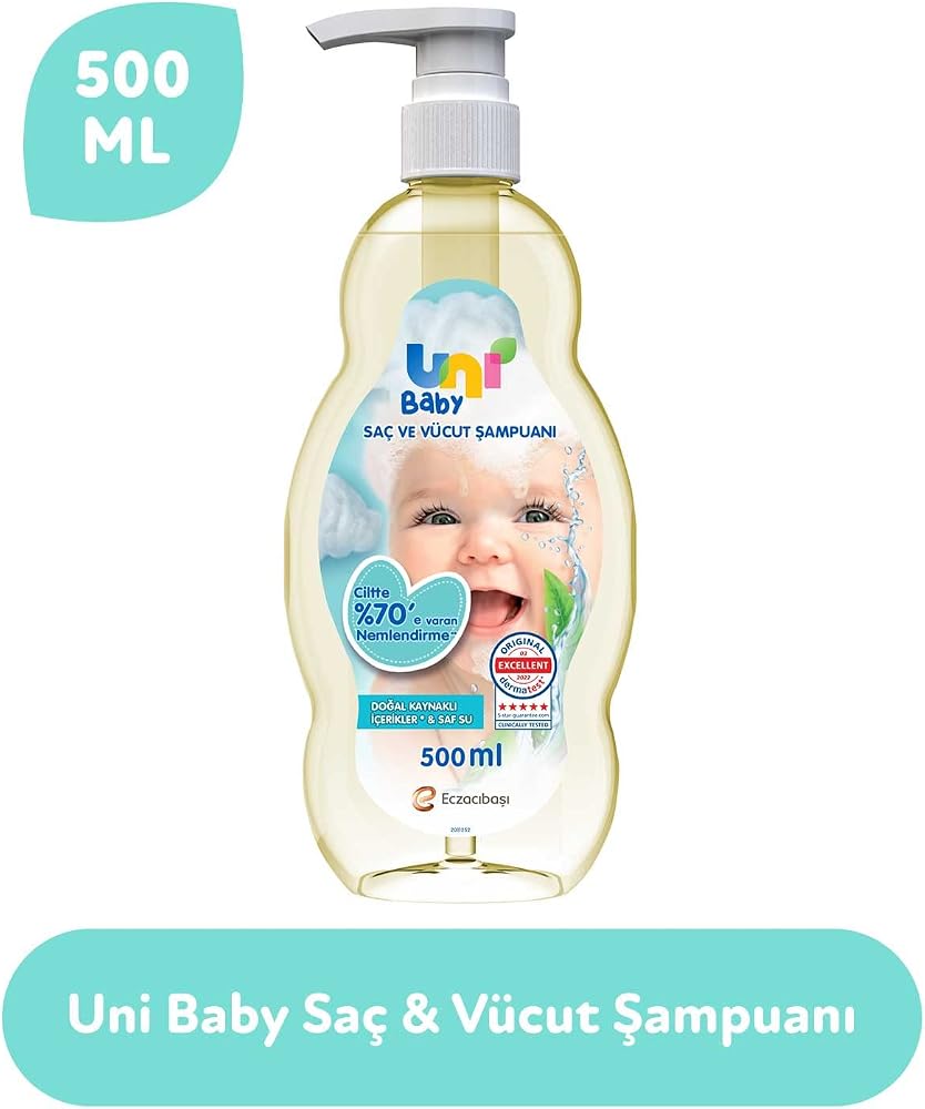 Uni Baby Şampuan 500 ml FLip 2022