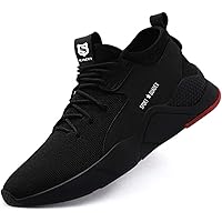 SUADEEX Sicherheitsschuhe Herren Damen Arbeitsschuhe Leicht Sportlich Atmungsaktiv Schutzschuhe Stahlkappe Sneaker