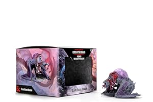 WizKids D&D Icons of The Realms Miniatures: Set 22 -Elder Brain Dragon - Gargantuan Sculpted Figure - Dungeons & Dragons