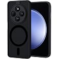 Custodia ILING Per Xiaomi Redmi A5 4G – Cover Opaca Metallizzata Con Anello E Protezione Fotocamera (Argento)
