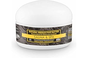 Natura Siberica Sauna & Spa Beurre Naturel de Sibérie pour Pieds, 120 ml