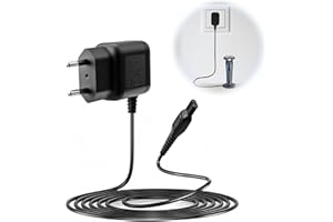 CKDSA 15V HQ8505 Cargador Compatible con Afeitadora Philips Norelco 3000 5000 7000 9000 MG5750 MG7790 MG7770 MG7720 BG5020 S5050 S9000 PT860 AT750 QP6510 QP6520 QP6530 QP6550 Recortadora Barba Adaptador