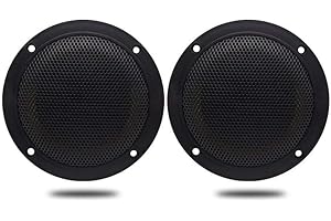 HERDIO 160 Watt 2 Wege, Schwarz Marine Boot Wasserdicht Lautsprecher Motorrad Spa Raum UTV ATV RV Auto Golf Cart