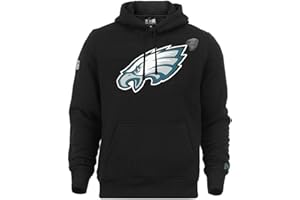 New Era – Hoody Sudadera con Capucha Suéter – NFL artículo de Fans Fútbol Americano – Emblema del Equipo - con un Pin Exclusivo de CapSpin