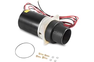 USVEHJ Replace for Jabsco 37072-0092 Marine Designer Series and Quiet Flush Marine Toilet Pump Assembly Kit, Waste Pump Assembly Quiet Flush 12-Volt Fit for Jabsco 37045, 37245, 37055, 37255, 37075, 37275