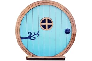 PW TOOLS fée, Porte Lutin d'édition en Bois, fée, fée Jardin, Porte Miniature, Accessoire pour Le Jardin, décoration Jardin féerique 3D, Porte, Arbres, Cour