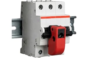 PISSENTE Kit de Verrouillage de Disjoncteur, 10 Pièces avec Pince de Sécurité 8MM, Dispositif de Verrouillage Tagout pour Usage Industriel