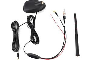 Högpresterande Universal Car DAB+ GPS FM-antenn - Aktivt Förstärkt Topptaksfäste - Vattentät och Dammtät Design för de Flesta Modeller