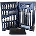 Price comparison product image Loops 51 Piece Hobby/Craft Knife Set (Clean up Kit) - Scalpels, Chisel & Exacto Tip Blades 40k Model - Includes Free Wet or Dry Sanding Paper Sheet 1200 Grit