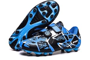 HANANI Boys Football Boots Shoes Kids Girls FG/AG Soccer Athletics Training Sport Running Shoes Profession Competition Teenager Indoor Outdoor Cleats Sneakers for Unisex