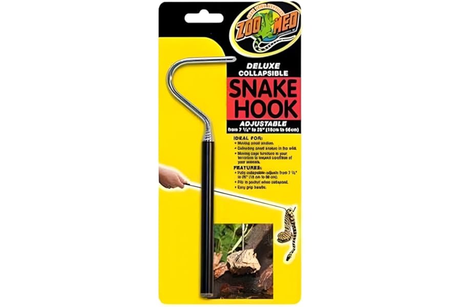 Zoomed Adjustable Snake Hook, 18-66 cm