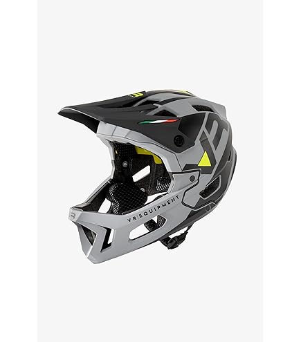VR46 Helmet Full Face Mtb Mips,L,Yellow : Amazon.co.uk