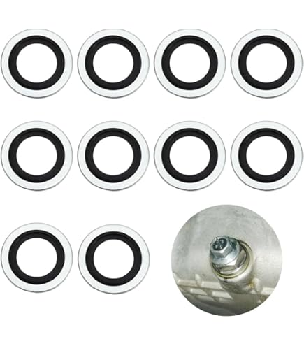 10 Joints Vidange Cuivre 16x22x2mm - Compatibles Citroën, Peugeot, Renault, Opel, MINI, Dacia (OEM: 7703062062...)
