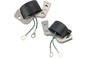 PARTSRUN 18-5181 （2 Pack） Ignition Coil for OMC Johnson Evinrude Outboard 582995 584477 580416 ZF-IG-A00298V