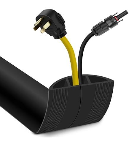 3m Boden-Kabelbrücke Mit 3 Kanälen – Flexibler PVC-Kabelschutz In Schwarz/ Gelb – Für Büro, Werkstatt, Garage 3m Boden-Kabelbrücke Mit 3 Kanälen – Flexibler PVC-Kabelschutz In Schwarz/ Gelb – Für Büro, Werkstatt, Garage