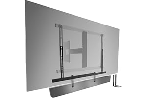Vogel's Sound 3550 Universelle Soundbar Halterung, Auch geeignet für Bose Soundbar 500/700, Sonos Arc/Beam/Playbar, Samsung, Sony, LG und JBL, Halter für VESA 100 bis 600, Max. Gewicht 6,5 kg