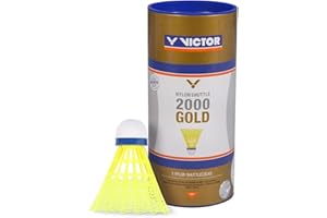 Victor International Nylonball Shuttle 2000 Volants Badminton Mixte