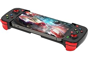 Pacienjo Telefon-Gamecontroller - Handy-USB-Lade-Backbone-Controller-Pad,Verwandeln Sie Ihr Telefon in eine Spielekonsole, einen ergonomischen Plug-and-Play-Gamecontroller-Griff für