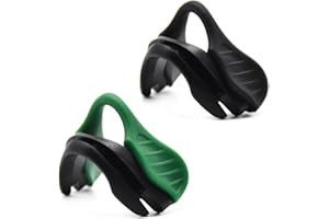 HKUCO Verstärken Schwarz/Grün Ersatz-Silikon-Nasenpads für Oakley EV/Zero OO9308 Ohrensocken 2 pics
