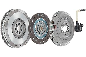 Valeo 837394 Kit d'embrayage (Volant moteur, disque, mécanisme et butée hydraulique)