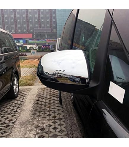 Seitenspiegel Cover Für Ford Kuga 2013-2018 - 2-tlg. Verchromte Abdeckungen Mit 3M Klebeband