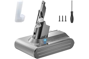 DTK Batterie pour Dyson V7 Batterie SV11 Compatible avec V7 Fluffy Animal Absolute Motorhead Trigger Car+Boat HEPA
