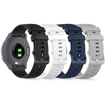 Silikon Armband Für Aptkdoe/Ddidbi/Dotn Smartwatch 1.85 Zoll - Weich, Verstellbar, 5 Stück Set