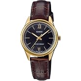 Casio LTP-V005GL-1B2UDF Kol Saati, Standart, Analog, Altın Sarısı, Kadın