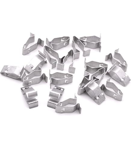 VVO Fasteners Passaruota Posteriore Plastica | Clip Modanatura Per Citroen C3 Aircross | Colore Bianco (10 Pezzi)