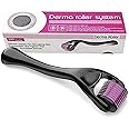 Derma Roller for Hair Growth, Beard Growth & Skin Rejuvenation - 0.5mm Microneedle Roller for Scalp, Face & Beard - Microneedling Tool for Thicker Hair, Anti-Aging, and Skin Care