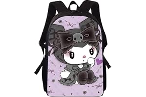 YCVBCY Anime Zaino per Bambini Print Zaino Casual 3D Borsa da Scuola Cartoon da Viaggio Scuola Satchel Impermeabile Bambino Studenti per Studenti